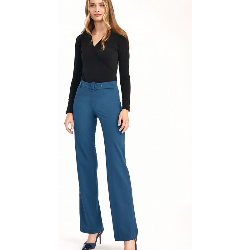 Women trousers model 158332 Nife - 40 - Blue