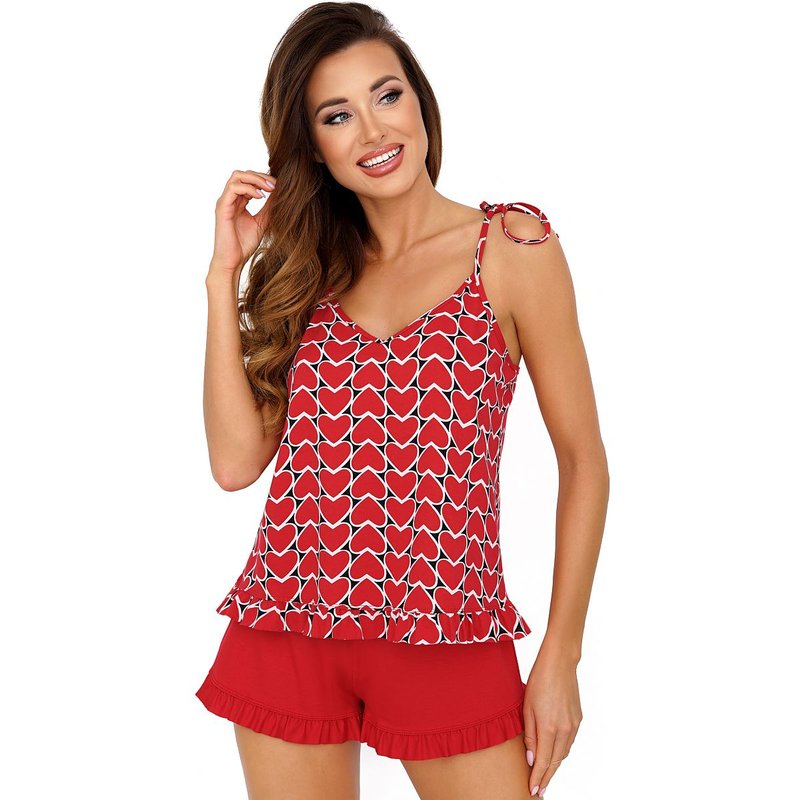 Pyjama model 162189 Donna - 38 - Red