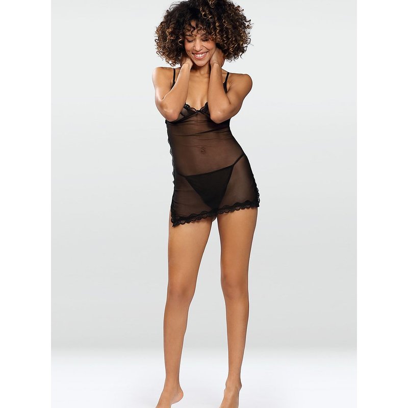 Sexy set model 162630 DKaren - XL - Black