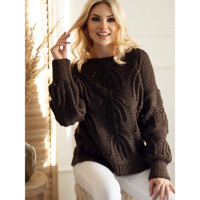 Jumper model 163195 PeeKaBoo - ONE-SIZE-FITS-ALL - Brown