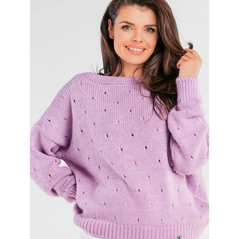 Jumper model 166861 awama - ONE-SIZE-FITS-ALL - Violet