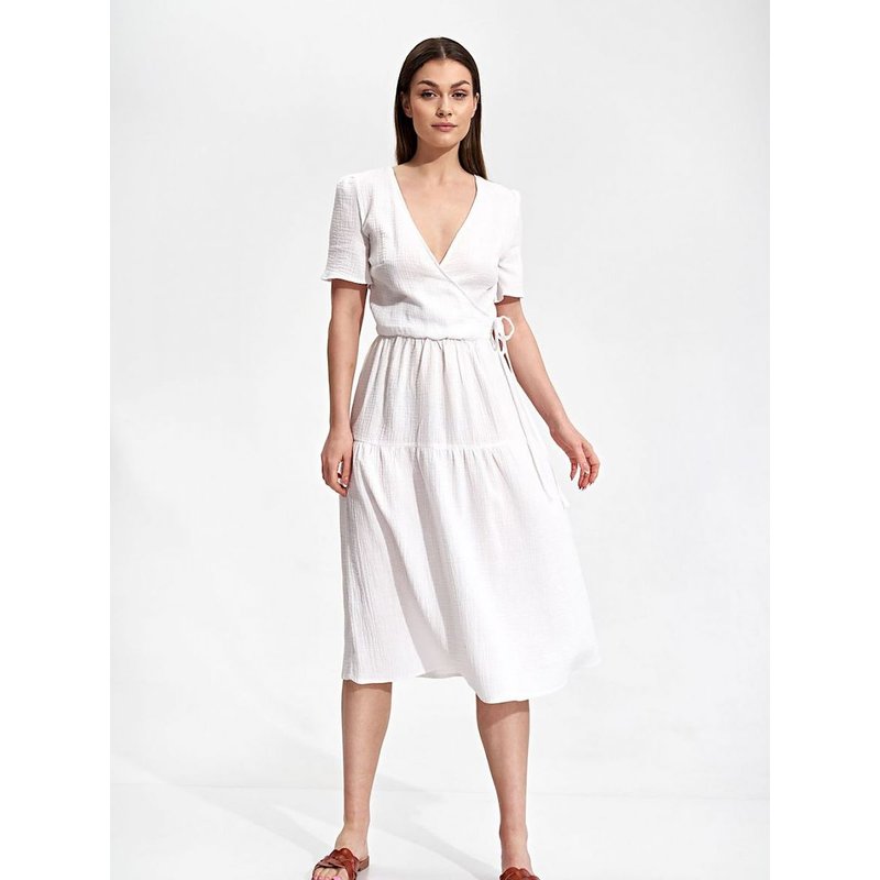Daydress model 167814 Figl - M - White