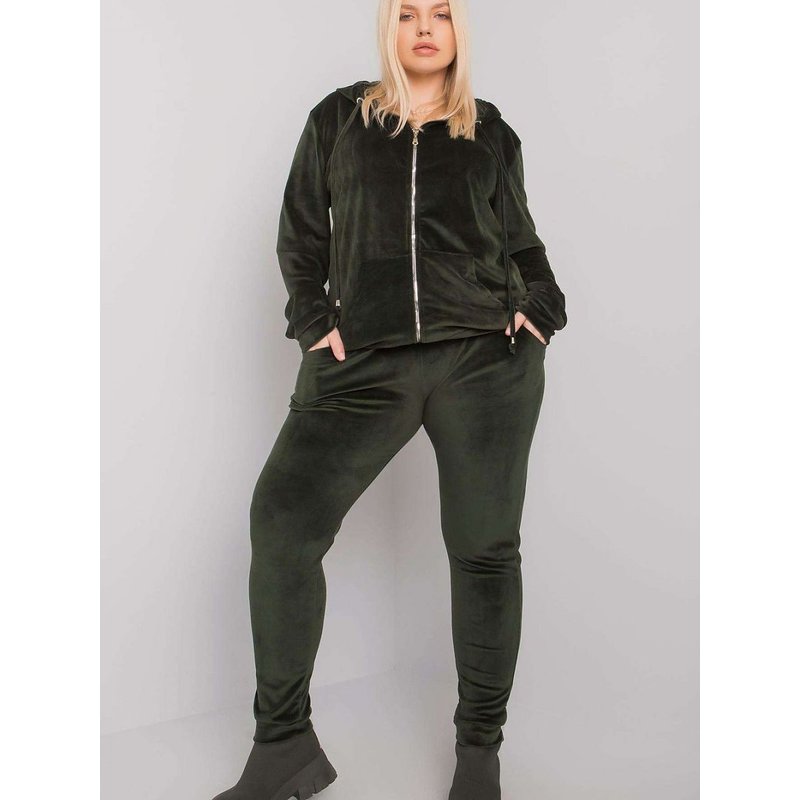 Plus size set model 171041 Relevance - XXXL - Green