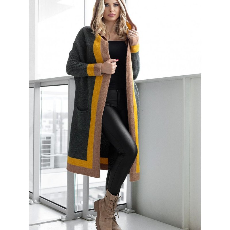 Cardigan model 171315 PeeKaBoo - ONE-SIZE-FITS-ALL - Multicolor