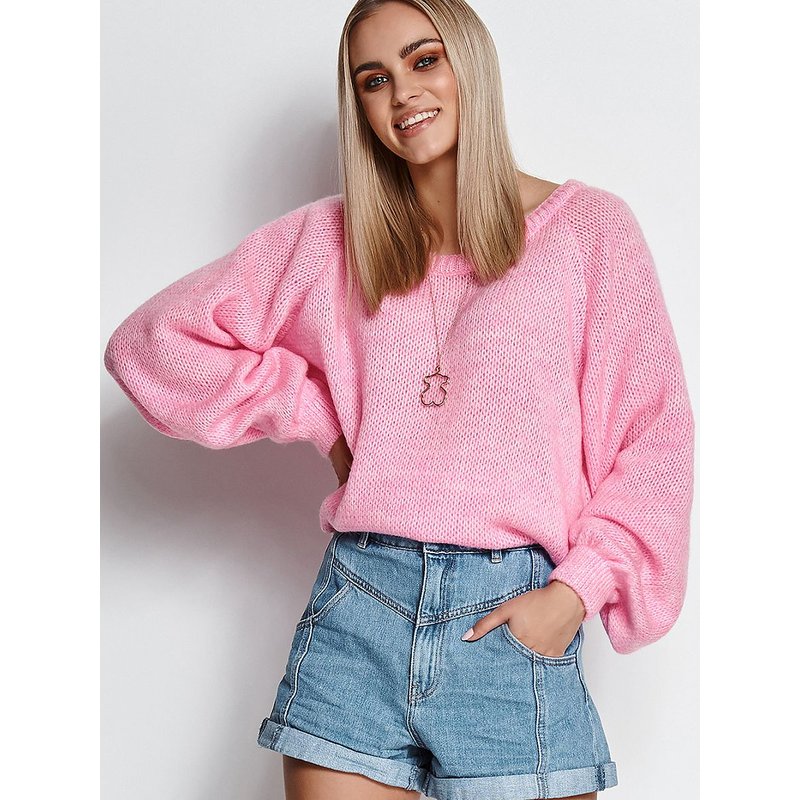Jumper model 171546 Makadamia - ONE-SIZE-FITS-ALL - Pink