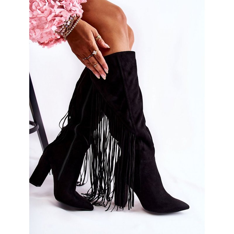 Heel boots model 173619 Step in style - 39 - Black
