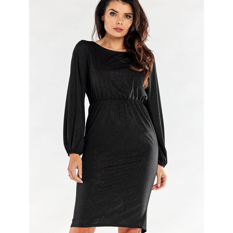 Evening dress model 174378 awama - S - Black