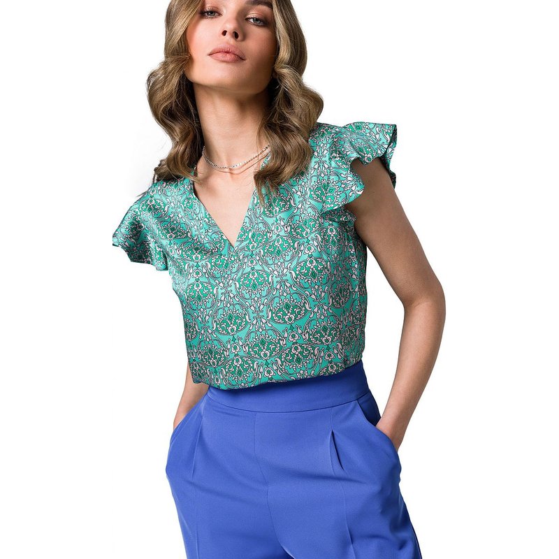 Blouse model 177183 Stylove - L - Green