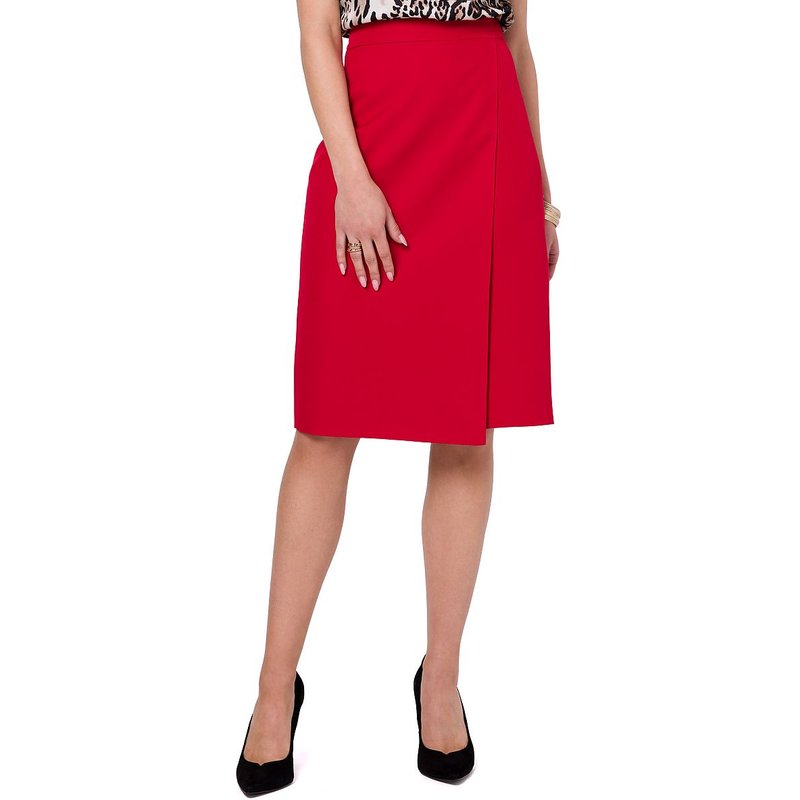 Skirt model 177186 Stylove - M - Red
