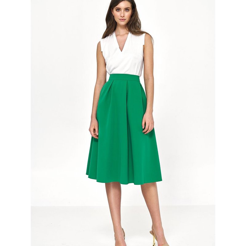 Skirt model 178007 Nife - 44 - Green