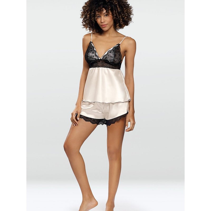 Sexy set model 178634 DKaren - XXL - Beige