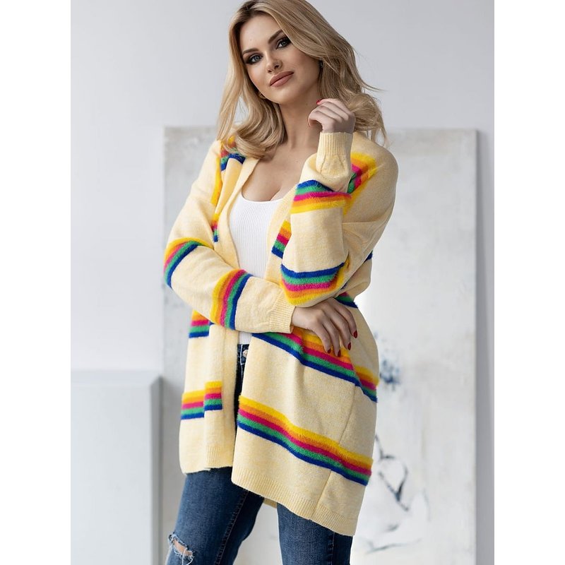 Cardigan model 178649 PeeKaBoo - ONE-SIZE-FITS-ALL - Multicolor