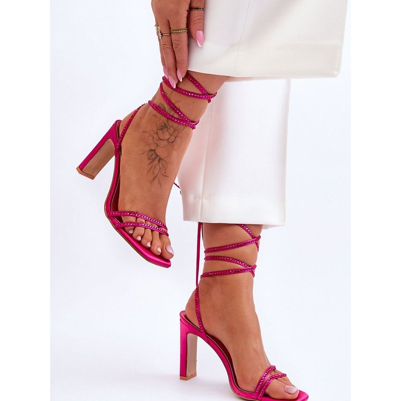 Strappy sandals model 179621 Step in style - 38 - Pink