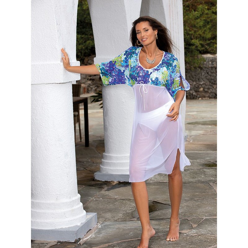 Beach tunic model 179633 Marko - 42 - White