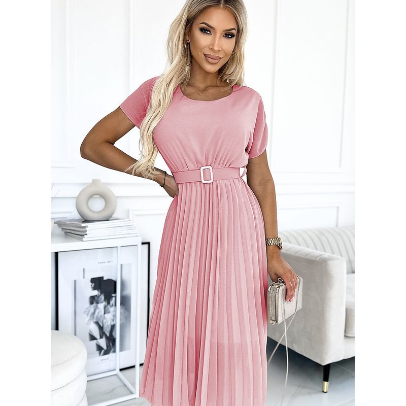 Cocktail dress model 182471 Numoco - ONE-SIZE-FITS-ALL - Pink