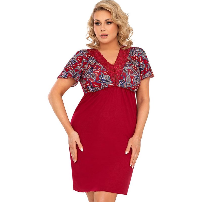 Nightshirt model 186786 Donna - 48 - Red