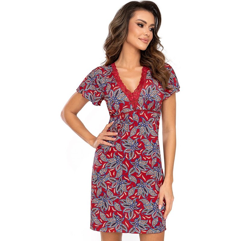Nightshirt model 186787 Donna - 36 - Red