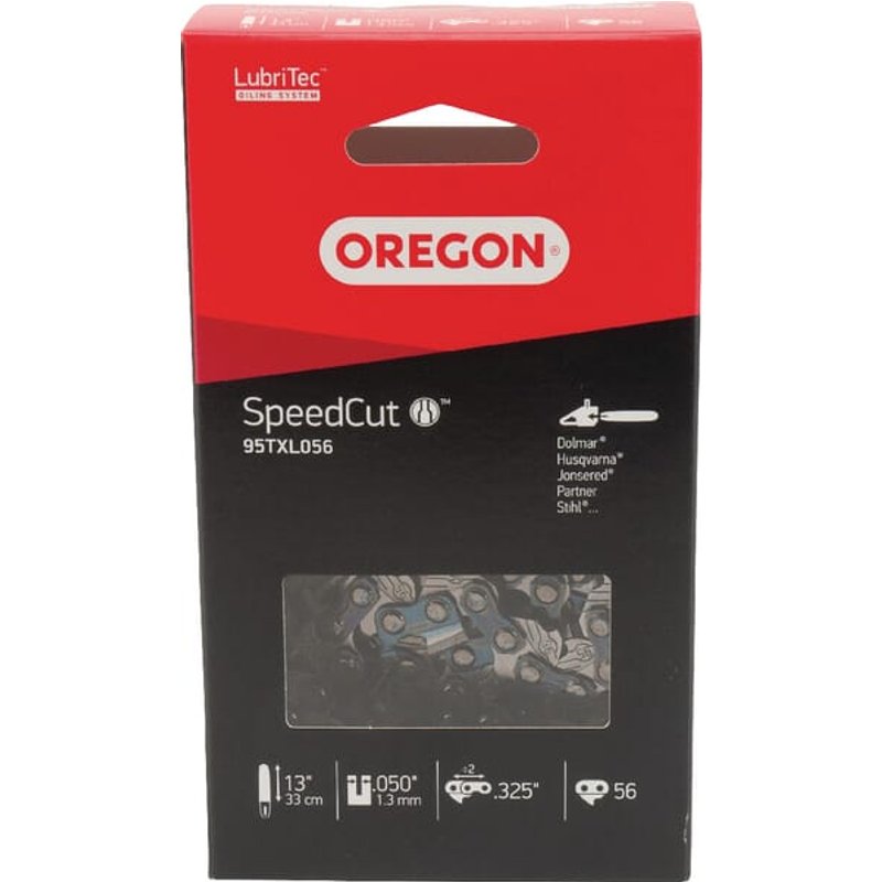 Oregon Saw chain .325" 1.3mm 56 DL semi chisel Speedcut 95TXL056E