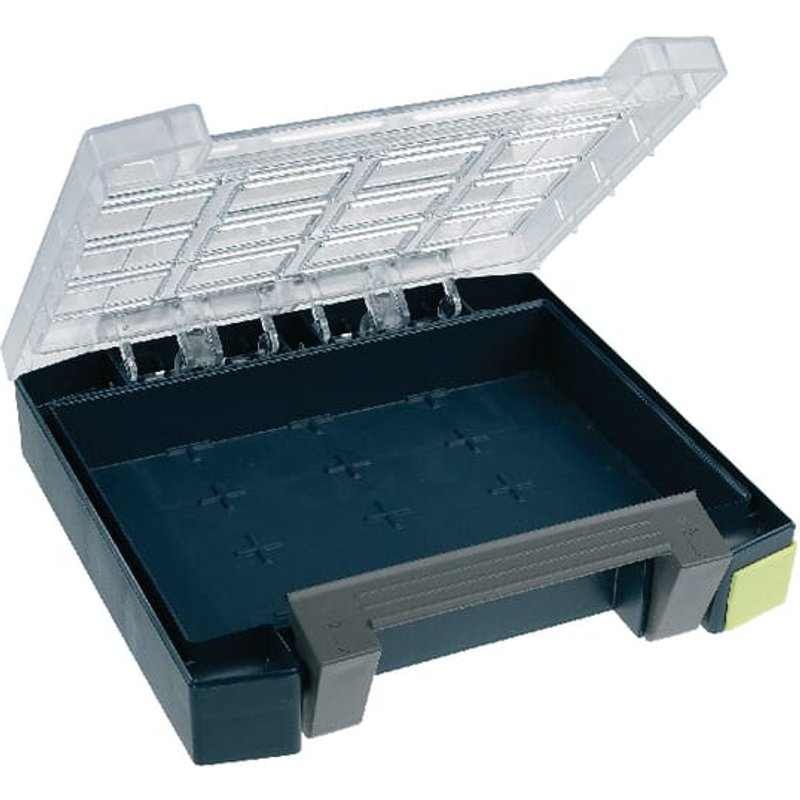 Raaco Assortment box 241x225x55mm, 8l capacity, blue polypropylene, Boxxser 55 4x4 by 138260