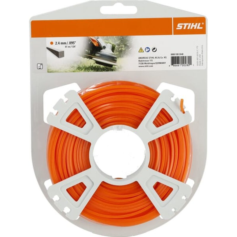 Stihl Trimmer Line Square diameter 2.4mm x 41.0m 00009302640