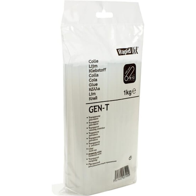 Rapid Glue gun adhesive 1kg GEN-T diameter 12x190mm 40302799