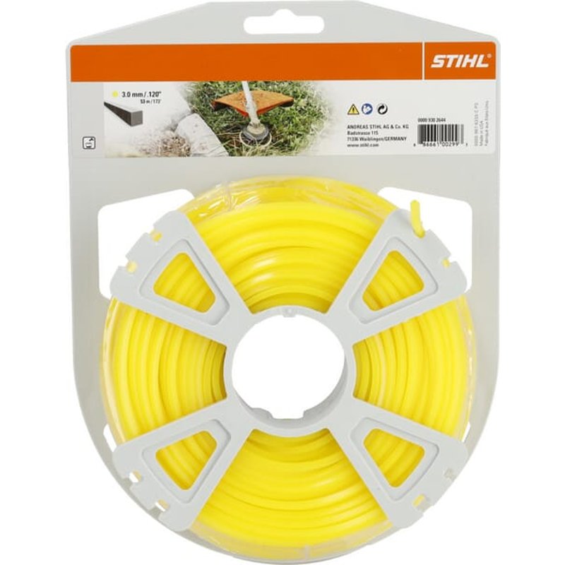 Stihl Trimmer line Square diameter 3.0mm x 53.0m 00009302644