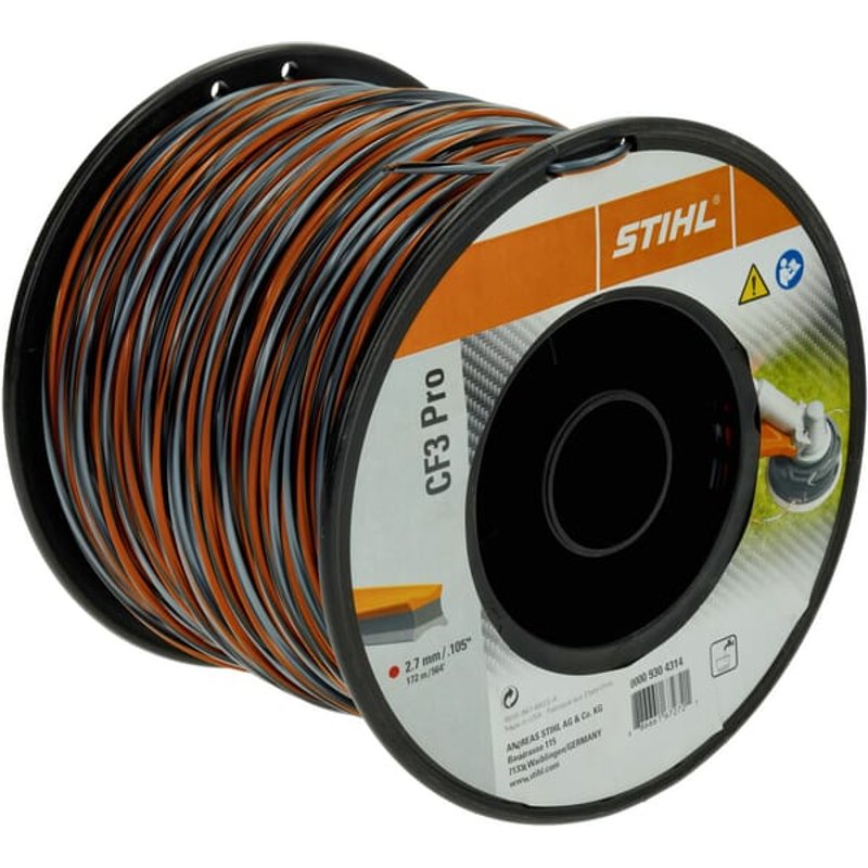 Stihl Trimmer line CF3 Pro diameter 2.7mm x 172.0m 3K 00009304314