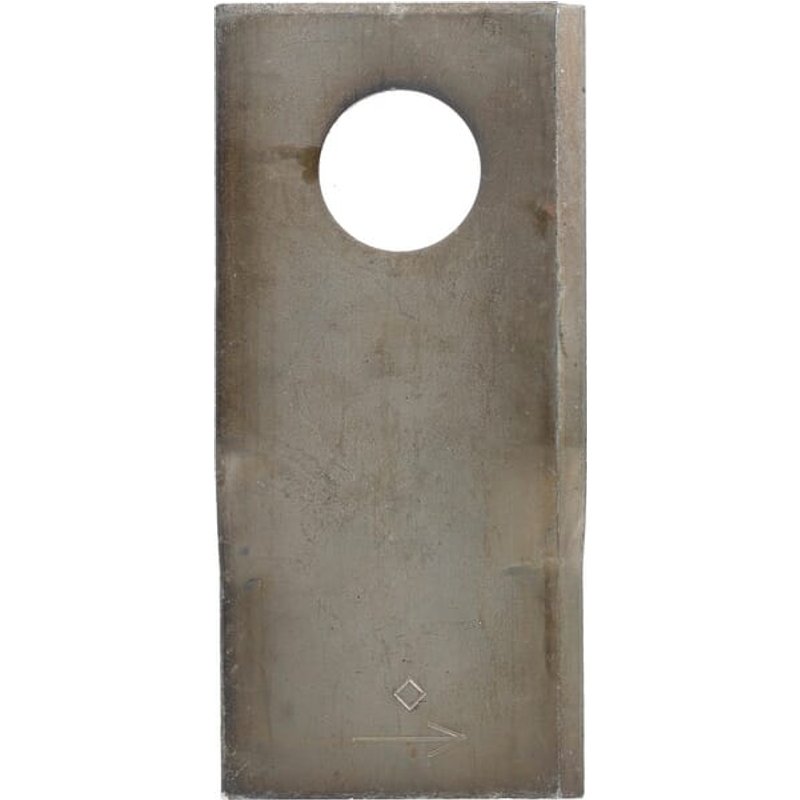 Kramp Mower blade LH 106x49x3mm bore diameter 21mm Suitable for Claas 25 pack 0001042660KR