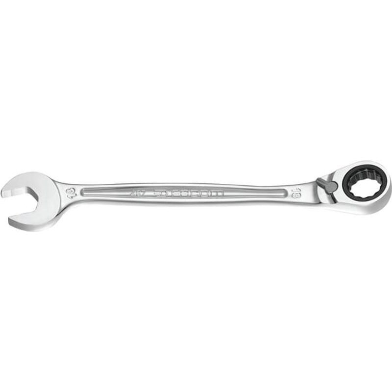 Facom 467B.19 Anti Slip Combination Ratcheting Spanner 19mm 467B.19