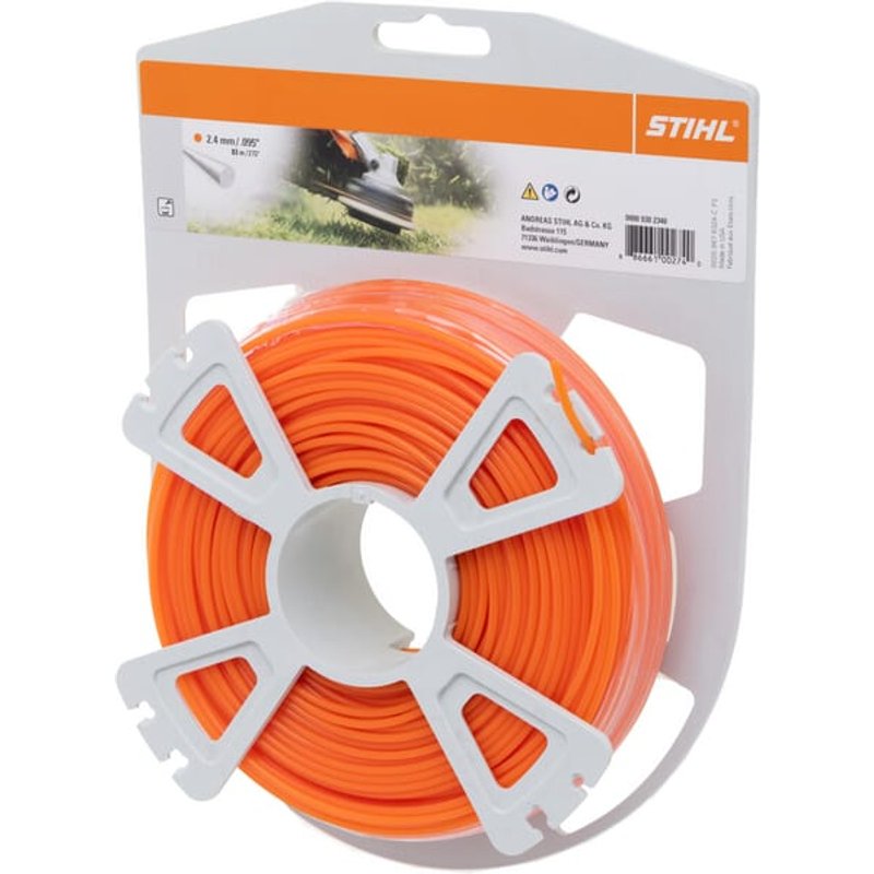 Stihl Trimmer line Round diameter 2.4mm x 83.0m orange 00009302340