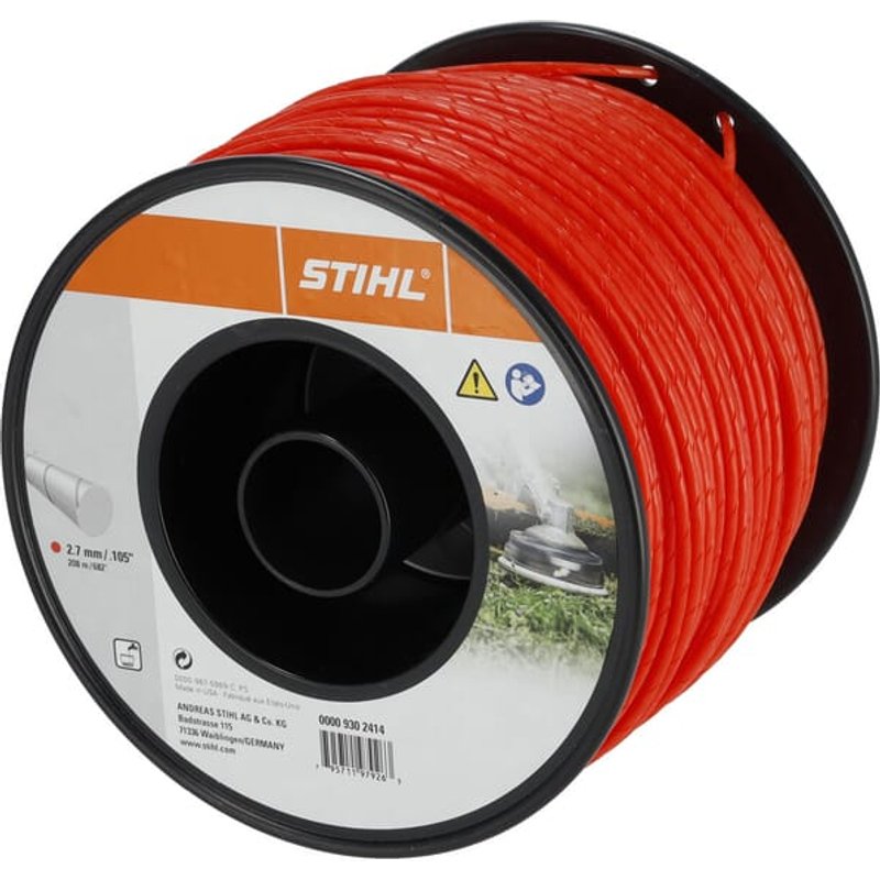 Stihl Trimmer line Round, quiet diameter 2.7mm x 208.0m 00009302414