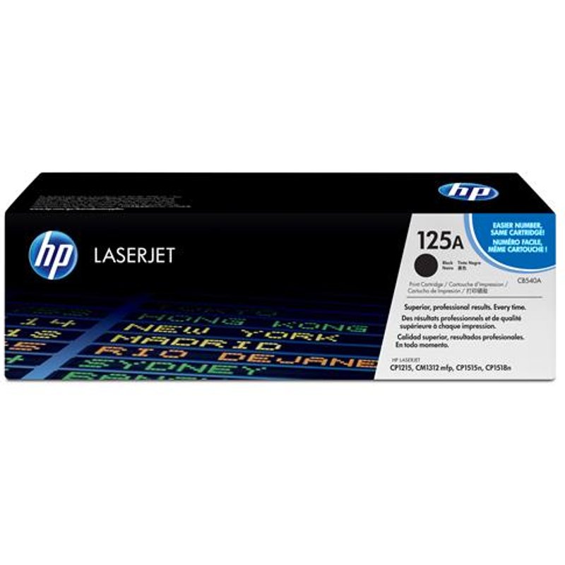 HP 125A Black Original LaserJet Toner Cartridge