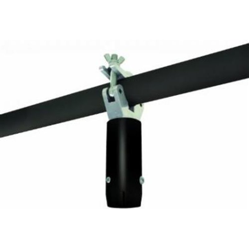 B-Tech SYSTEM 2 - Truss Clamping Mount for 50mm Poles. Product type: Truss clamp Product colour: Black Maximum weight capacity: 140 kg. Width: 98 mm Height: 238 mm Diameter: 5.2 cm. Quantity per pack: 1 pc(s)