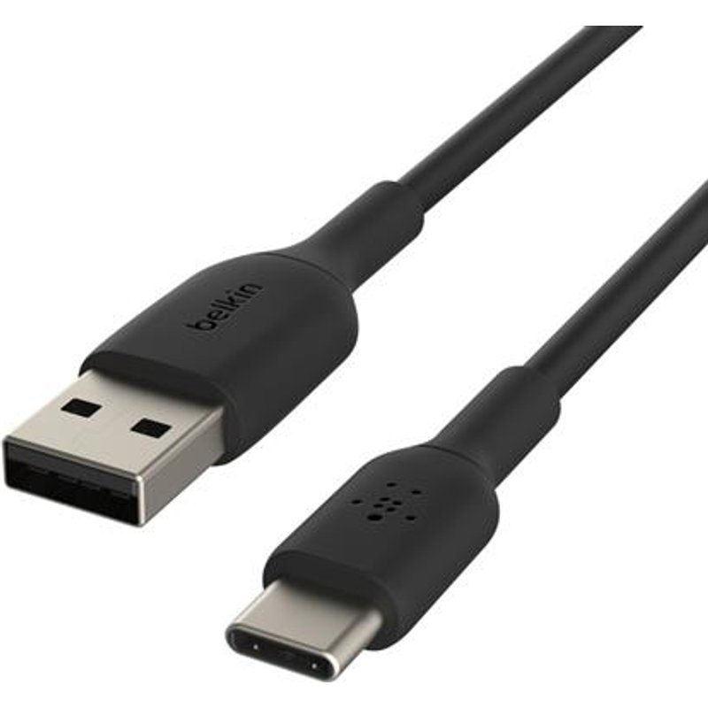 Belkin CAB001BT2MBK USB cable 2 m USB A USB C Black