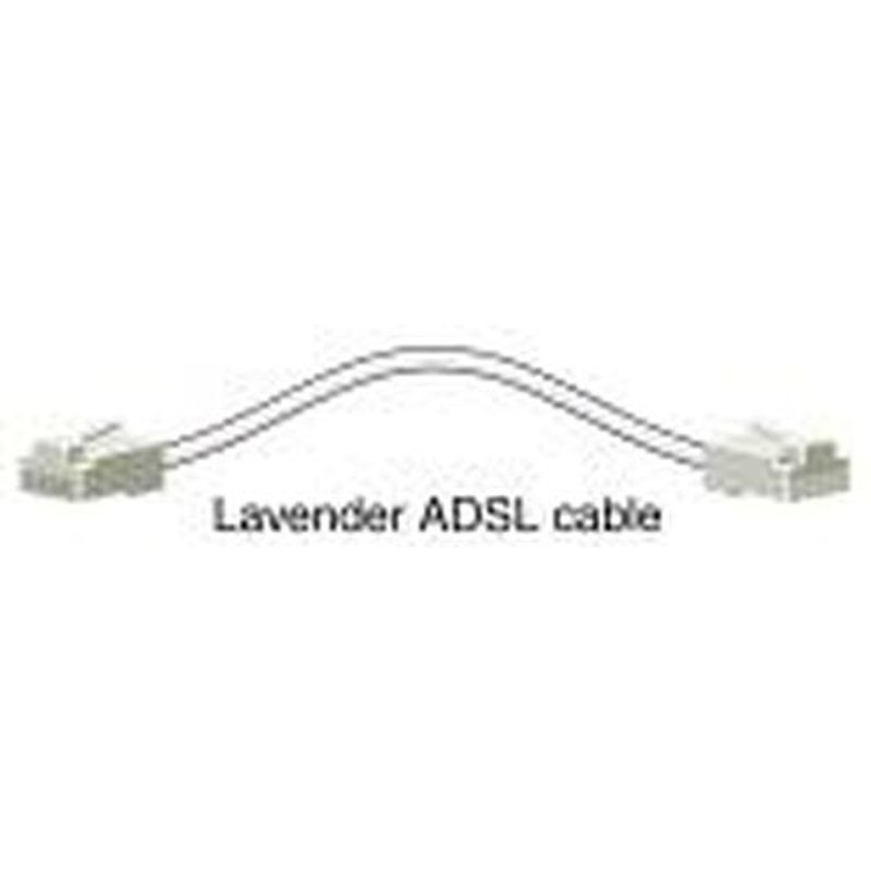 Cisco Cable Straight RJ11 f ADSL. Cable length: 3 m Product colour: Grey. Weight: 22 g. Connector(s): RJ-11