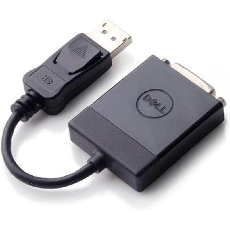 DELL 470-ABEO video cable adapter DisplayPort DVI Black