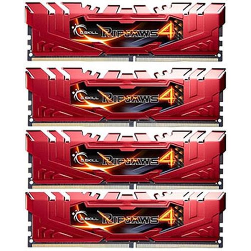G.Skill Ripjaws 4 F4-2400C15Q-32GRR memory module 32 GB 4 x 8 GB DDR4 288-pin DIMM