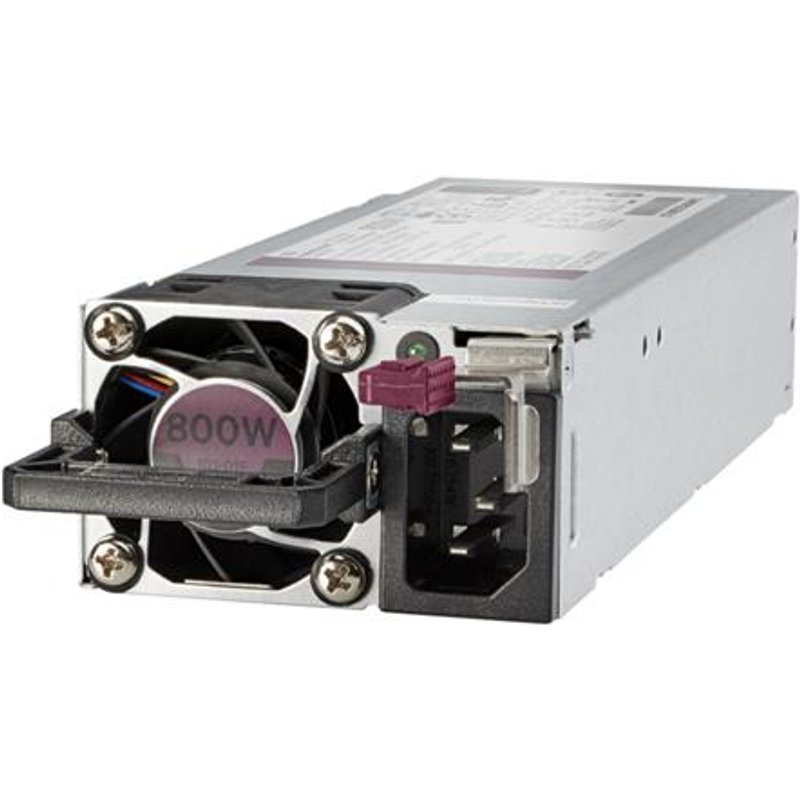 HPE 800W Flex Slot Titanium Hot Plug Low Halogen Power Supply Kit 800 W 200 - 240 V 96% Server Flex ATX 80 PLUS Platinum
