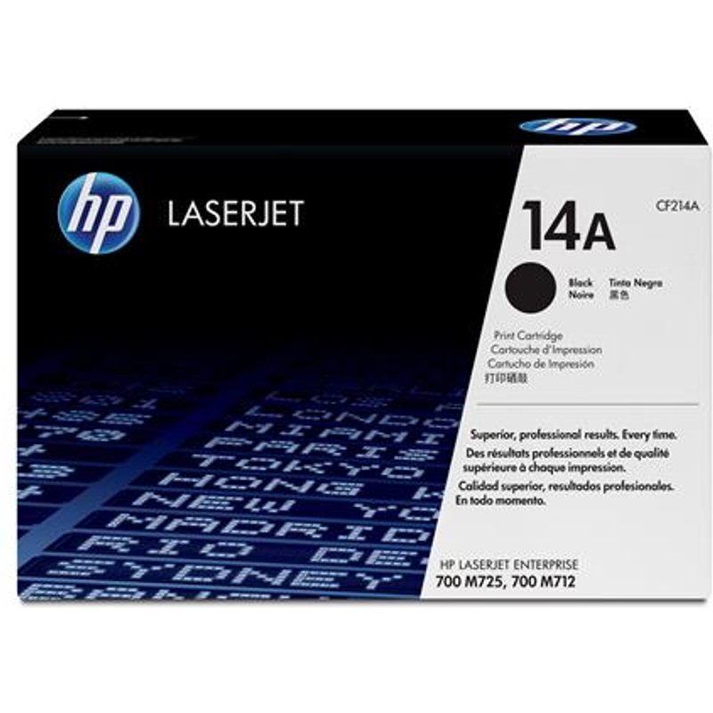 HP CF214A/14A Toner cartridge black. 10K pages ISO/IEC 19752 for HP La