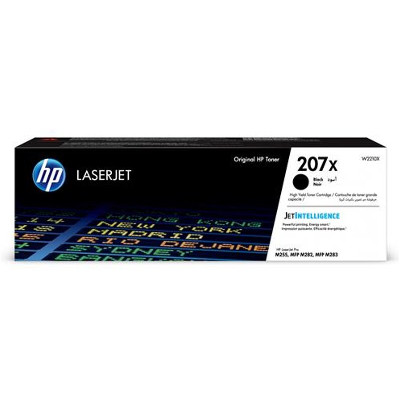 HP W2210X/207X Toner cartridge black high-capacity. 3.15K pages ISO/IE