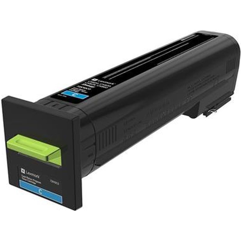 Lexmark 72K20C0. Colour toner page yield: 8000 pages Printing colours: Cyan Quantity per pack: 1 pc(s)