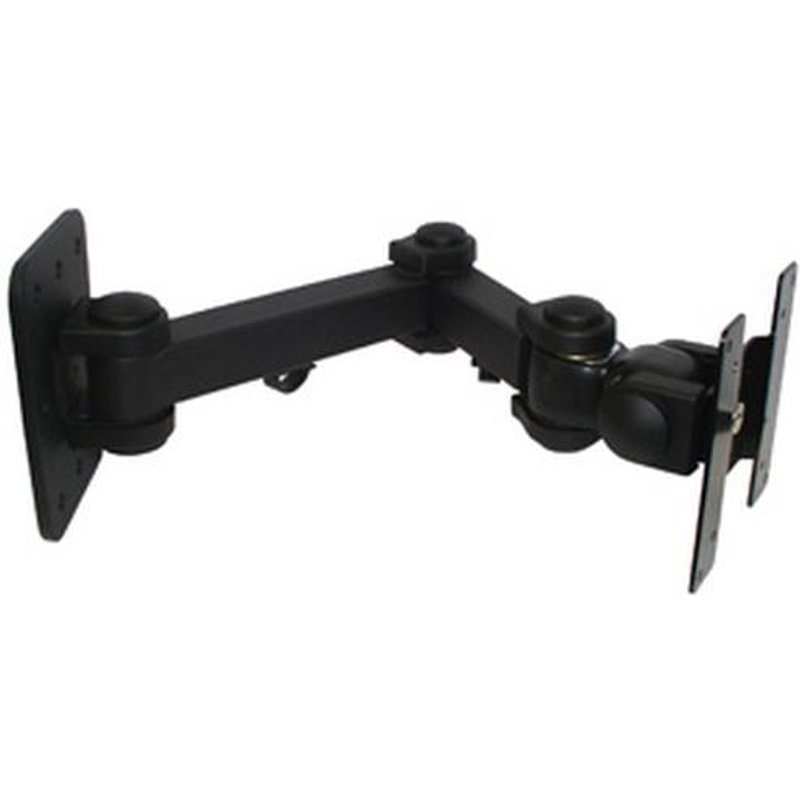 Lindy LCD and LED Multi Joint Cantilever TV Wall Bracket Mount upto 10kg Black. Maximum weight capacity: 10 kg. Product colour: Black