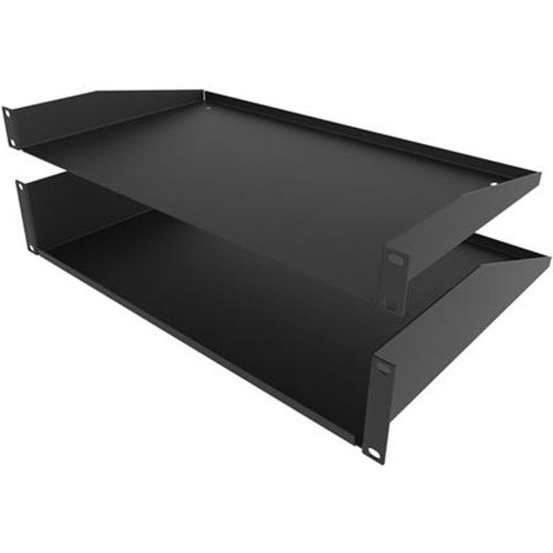 Penn Elcom R1194/2UK. Rack capacity: 2U Maximum weight capacity: 22 kg. Weight: 3.06 kg. Product colour: Black
