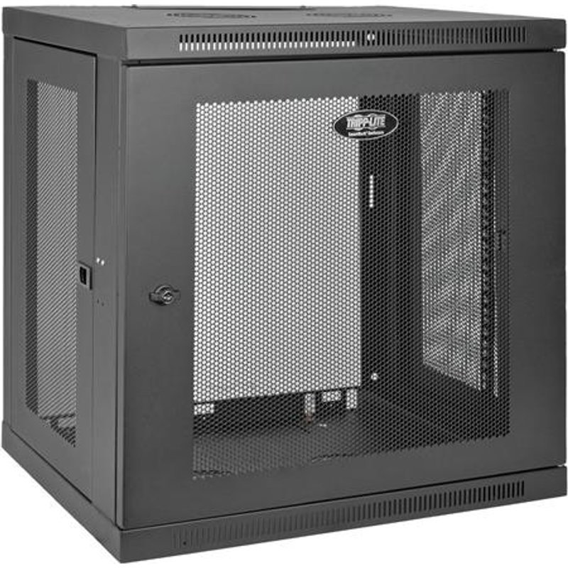 Tripp Lite SRW12U SmartRack 12U Low-Profile Switch-Depth Wall-Mount Small Rack Enclosure. Type: Wall mounted rack Rack capacity: 12U Maximum weight capacity: 90.7 kg. Weight: 20 kg. Product colour: Black