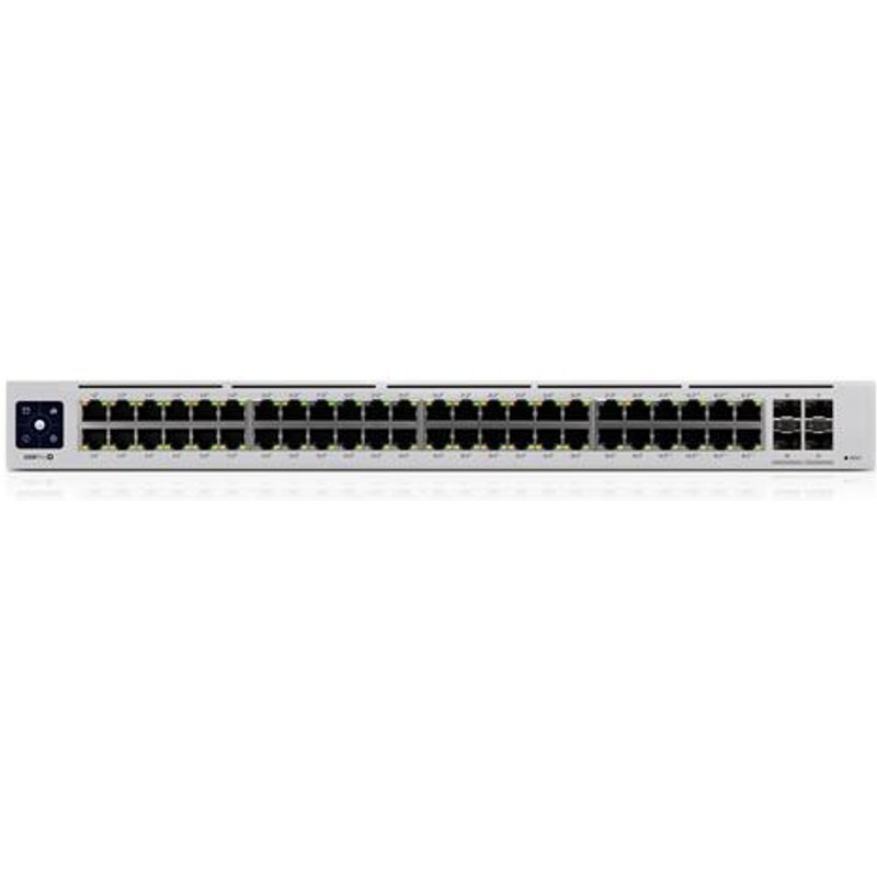 Ubiquiti UniFi Pro 48-Port PoE Managed L2/L3 Gigabit Ethernet (10/100/1000) Power over Ethernet (PoE) 1U Silver