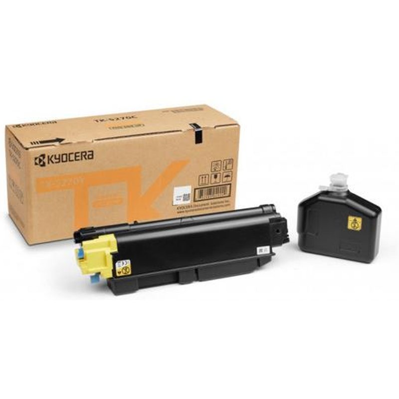KYOCERA TK-5270Y. Colour toner page yield: 6000 pages Printing colours: Yellow Quantity per pack: 1 pc(s)