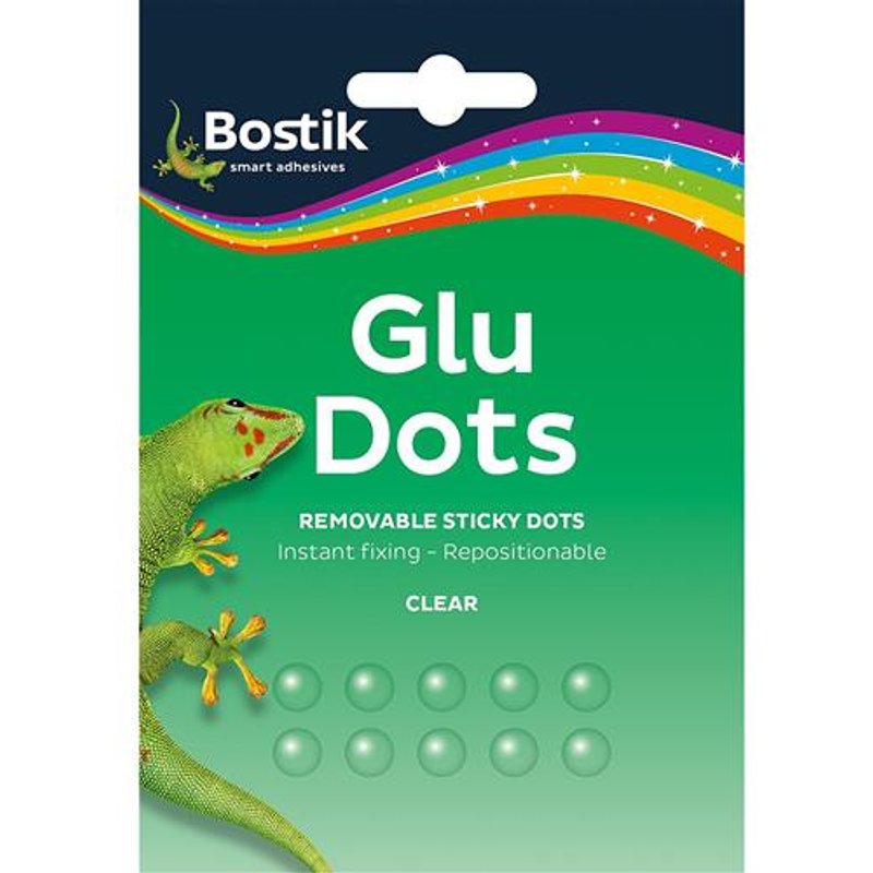 Bostik Blu-Tack Glu Dots Removable 64's 805828 30800951