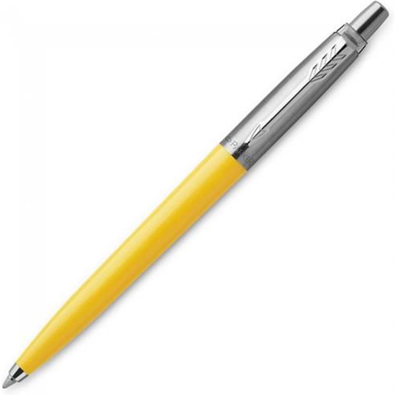 Parker Jotter Originals Yellow Ballpoint Pen Blue Ink