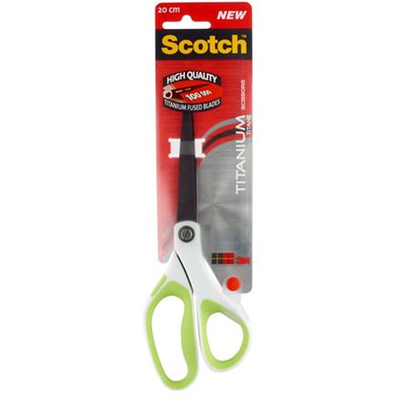 Scotch 7000034006 stationery/craft scissors Art & Craft scissors Office scissors Universal Straight cut Green