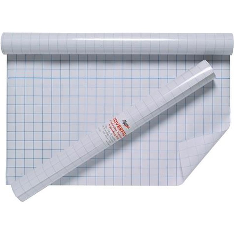 Tiger Book Covering Transparent Self Adhesive Film 500mmx10m Roll 301342